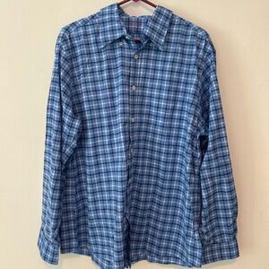 Brooks Brothers Blue Casual Button Down Shirt
